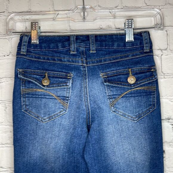 Girls Justice Jeans with button back pockets, Girls Jeans - Picture 6 of 6